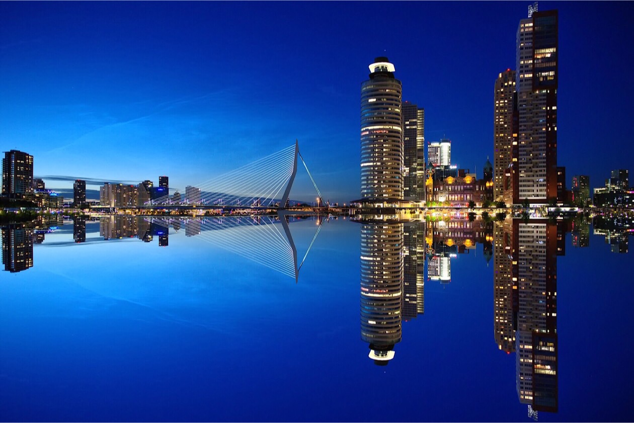 Stadsgezicht Rotterdam Stadsgezicht Rotterdam