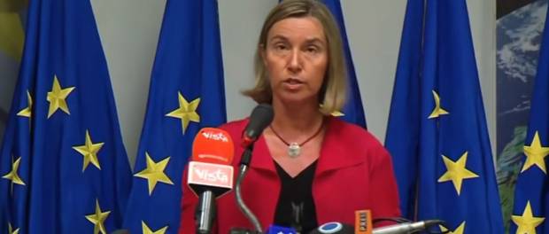 EU-buitenland Commissaris Federica Mogherini.