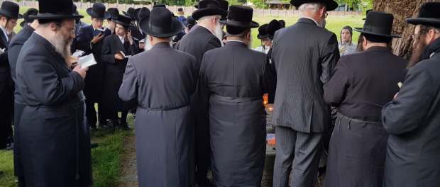 Chassidische Joden Portugees-Joodse begraafplaats Den Haag