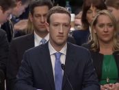 Facebook-topman Mark Zuckerberg getuigt voor het Amerikaanse Congres (10 april 2018)