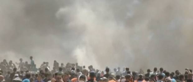 Oproer in de grensstreek van Gaza en Israël