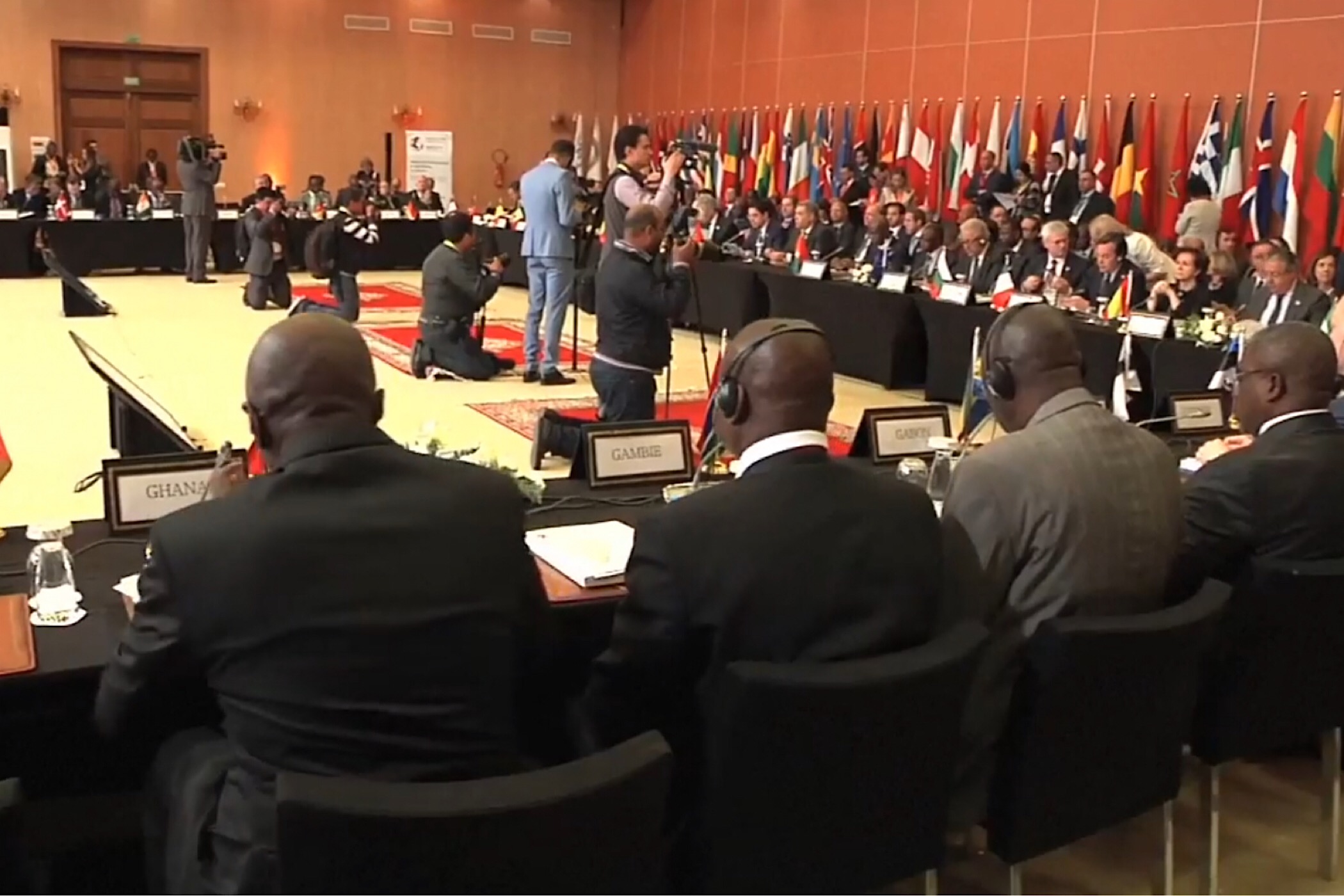Vergadering Groep Rabat Proces te Marrakesh, 2 mei 2018
