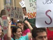 #metoo demonstratie in Los Angeles (13 november 2017)