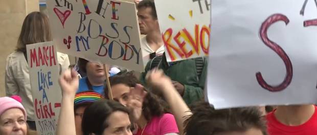 #metoo demonstratie in Los Angeles (13 november 2017)