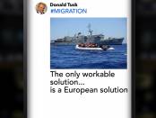 aankondigingsvideo Donald Tusk van EU-Migratietop 28 en 29 juni 2018