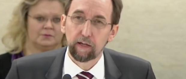 VN Hoge Commissaris voor de Mensenrechten Zeid Ra'ad Al Hussein.