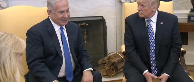 Overleg Trump-Netanyahu op het Witte Huis (6 maart 2018)