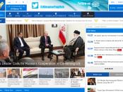 de door Iran gefinancierde Libanese pro-Hezbollah-website Al Manar TV