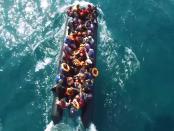 Migranten uit Midden-Afrika onderweg naar Europa