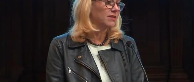 Minister Sigrid Kaag (D66) houdt de Abel Herzberg Lezing 2018
