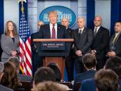 President Trump op persconferentie Witte Huis (8 januari 2019)