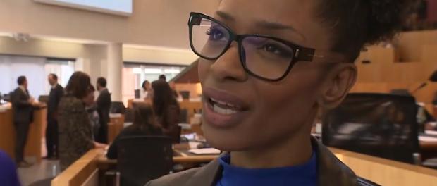 Sylvana Simons, lid gemeenteraad Amsterdam voor Bij1