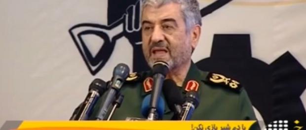 Generaal Jafari van de Iraanse Revolutionaire Garde in reactie op Israëlische luchtaanvallen op Iraanse troepen in Syrië (21 januari 2019)