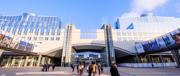 Europees Parlement in Brussel