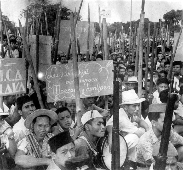 Bamboesperen, javanan, Tropenmuseum, bersiap