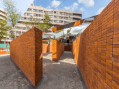 Namenmonument tegen wil en dank Ernst lissauer, jodenvervolging, holocaust, shoa, Amsterdam