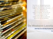 OpinieZ, De Weekend Leestips