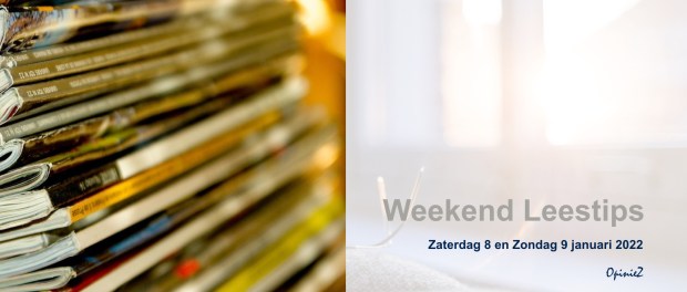 OpinieZ, Weekend Leestips