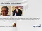 Titelfoto OpinieZ Podcast 42 - Oorlog in Oekraïne? Ines van bokhoven freek van beetz simon soesan