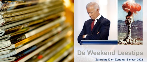 OpinieZ, De Weekend Leestips, Joe Biden, Oekraïne, Taiwan, Iran