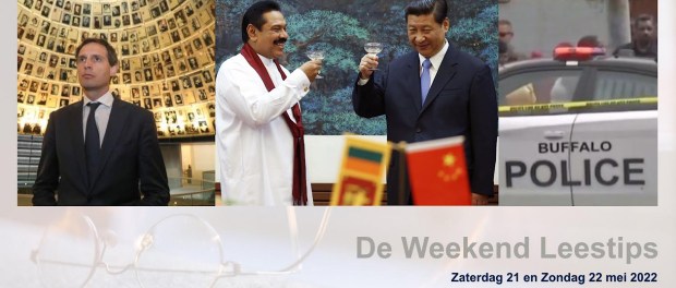 OpinieZ, De Weekend Leestips, Wopke Hoekstra, Israël, China, Buffalo, linkse perversie