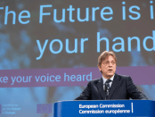 Titelfoto bij artikel Conferentie over toekomst EU wil nog veel meer EU Johannes vervloed opiniez