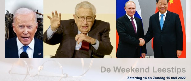 OpinieZ, De Weekend Leestips, Oekraïne, Joe Biden, Rusland, China