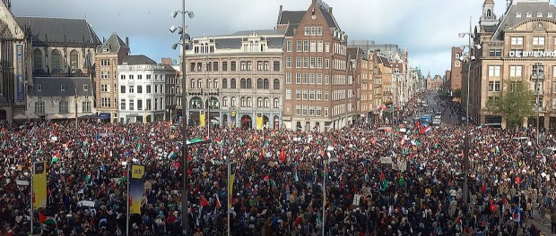Titelfoto van artikel De maskers zijn afgevallen bij pro-Palestijnse protesten Alma van hees opiniez