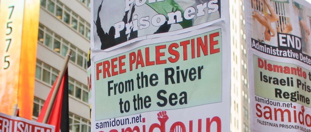 Titelfoto bij artikel Over Samidoun en de antisemitische onderbuik van links Pieter cleppe opiniez