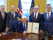 Titelfoto bij artikel De handelsoorlog van Trump: The Great Reset Rene dercksen opiniez