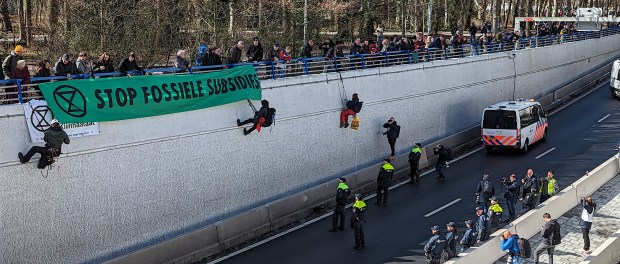 Titelfoto artikel Extinction rebellion gaat niet snel weg robert jan Fernhout opiniez