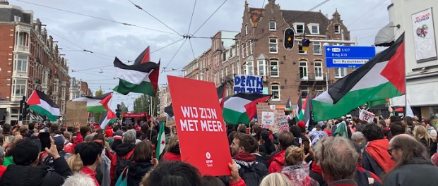 Titelfoto bij artikel De hersenloze meelopers van de Rode Lijn Marcia van gelderen opiniez