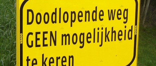 Titelfoto artikel Coalitieakkoord: aan de slag op een doodlopende weg Rene dercksen opiniez