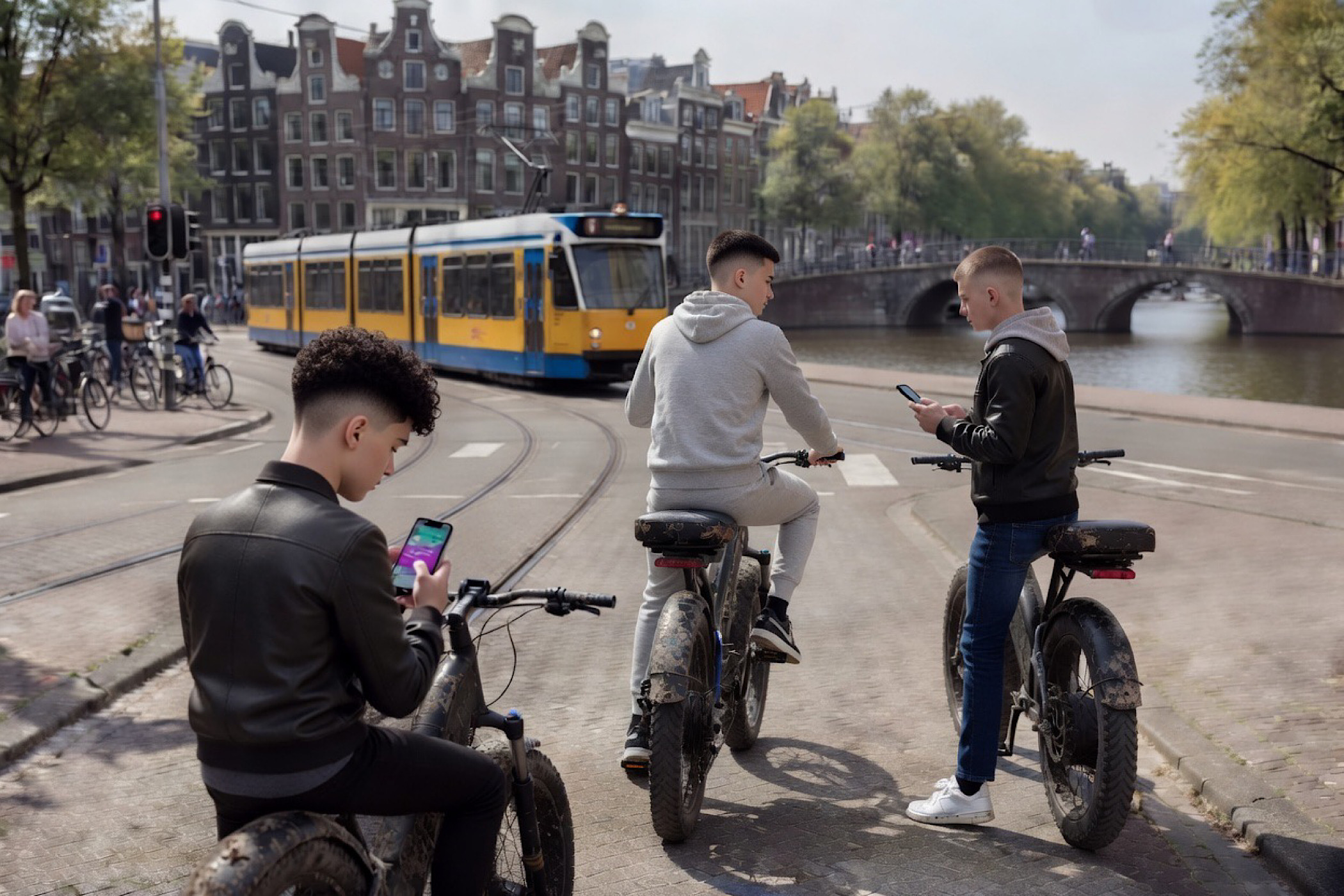 titelfoto bij artikel Overheid kijkt weg van tribale fatbike-terreur alma van hees opiniez